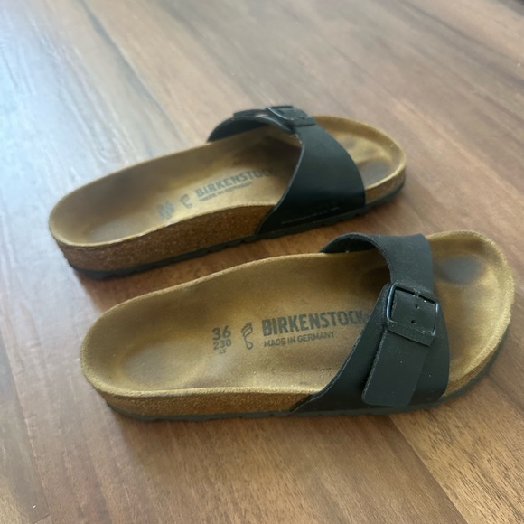 Birkenstock Madrid Sandals - Black - Picture 3 of 3
